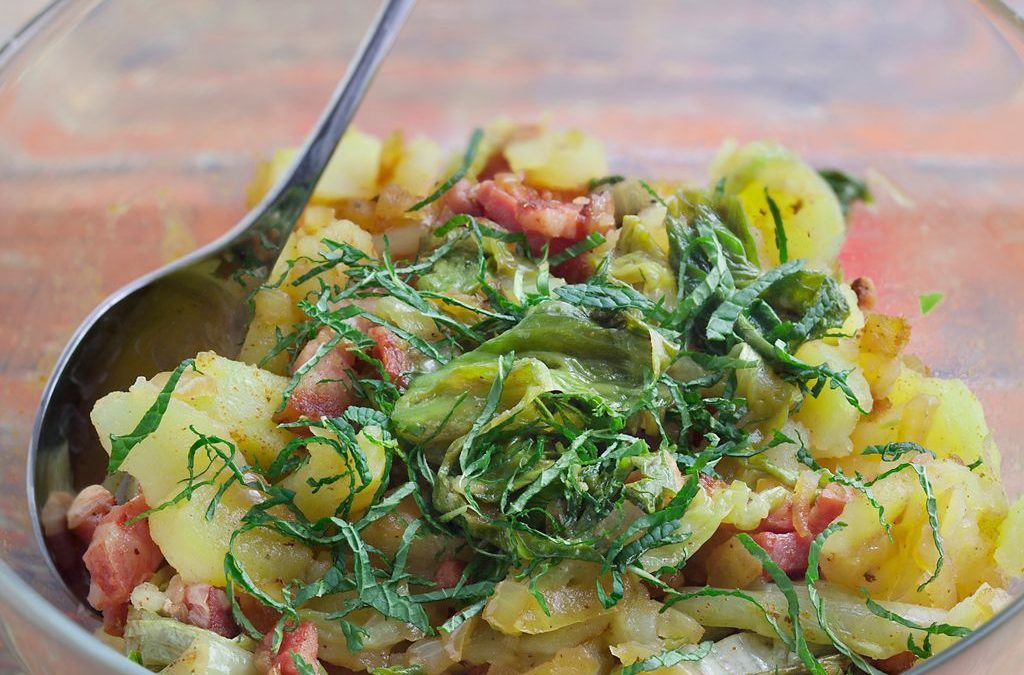 [France] La salade au lard de Papi Henri