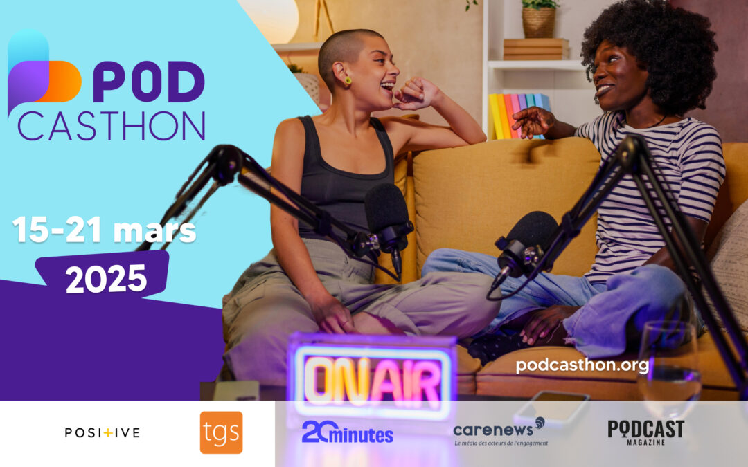Affiche Podcasthon 2025